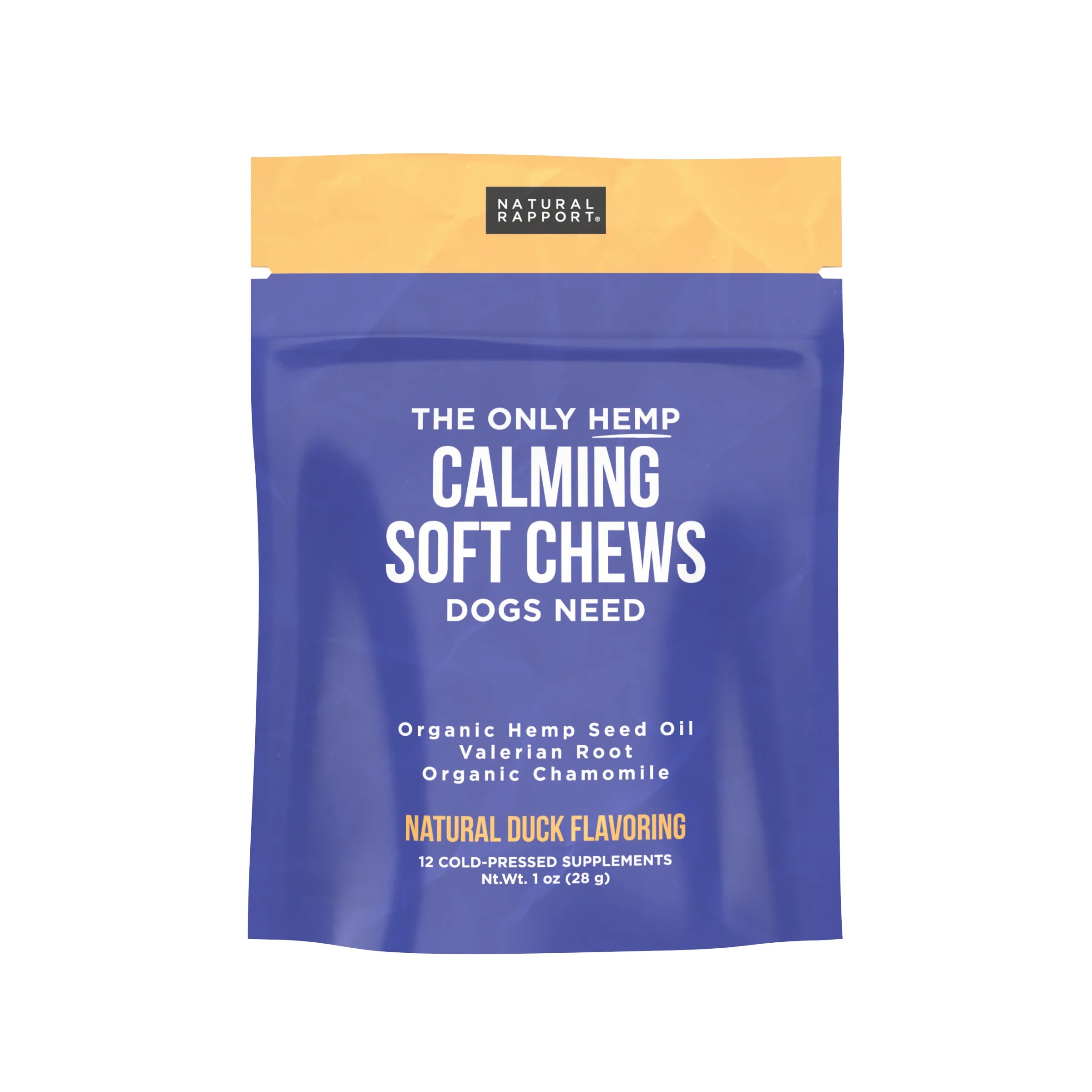The Only Calming Chews Dogs Need - TRIAL SIZE - 12-count pouch