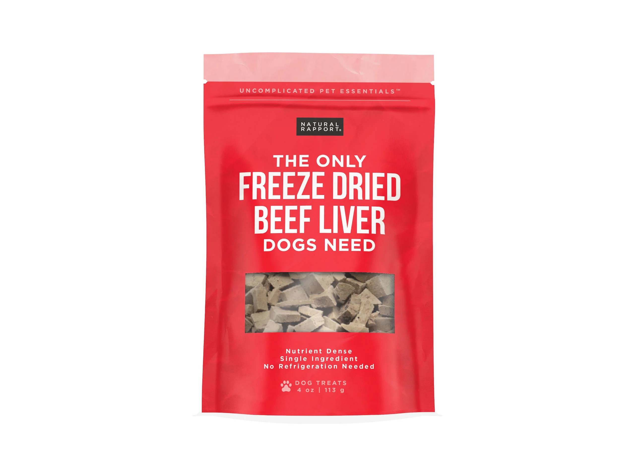The Only Freeze Dried Beef Liver Dogs Need - 4oz