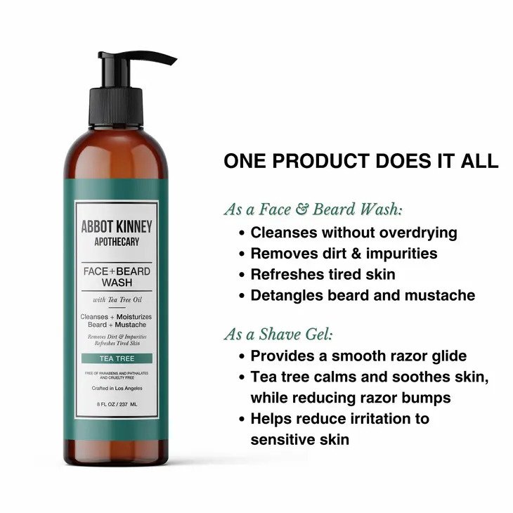 Face and Beard Wash