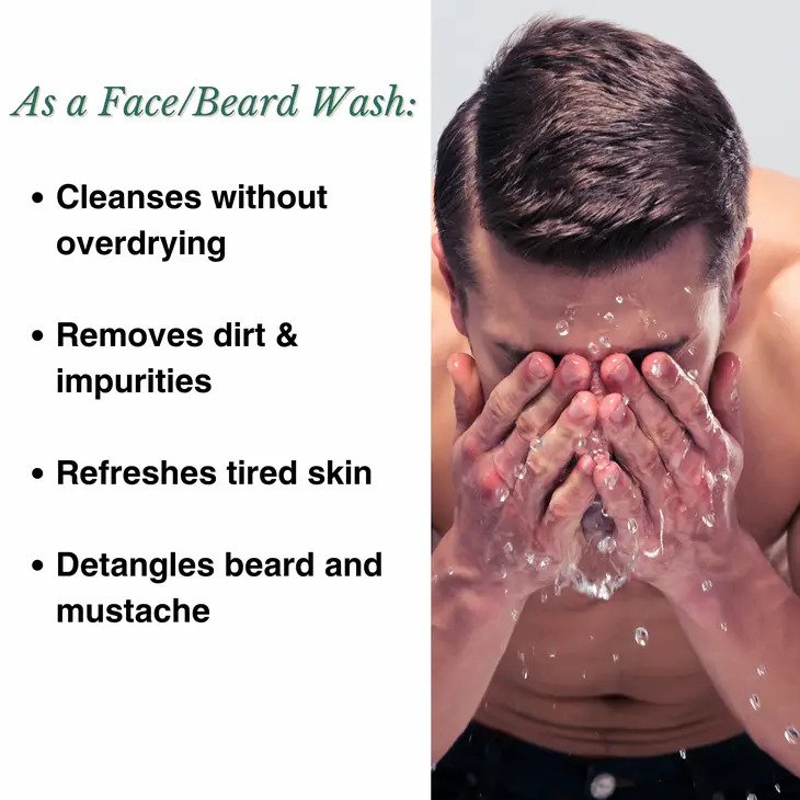 Face and Beard Wash