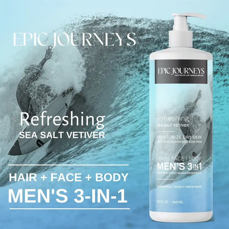 Mens - Hair - Face - Bodywash
