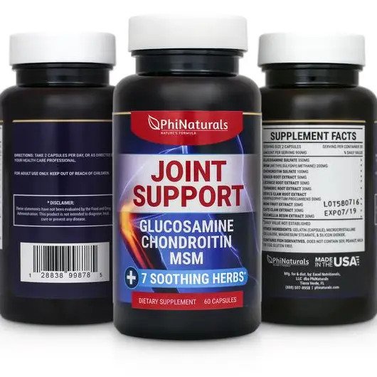 PhiNaturals Joint Support - 60 ct