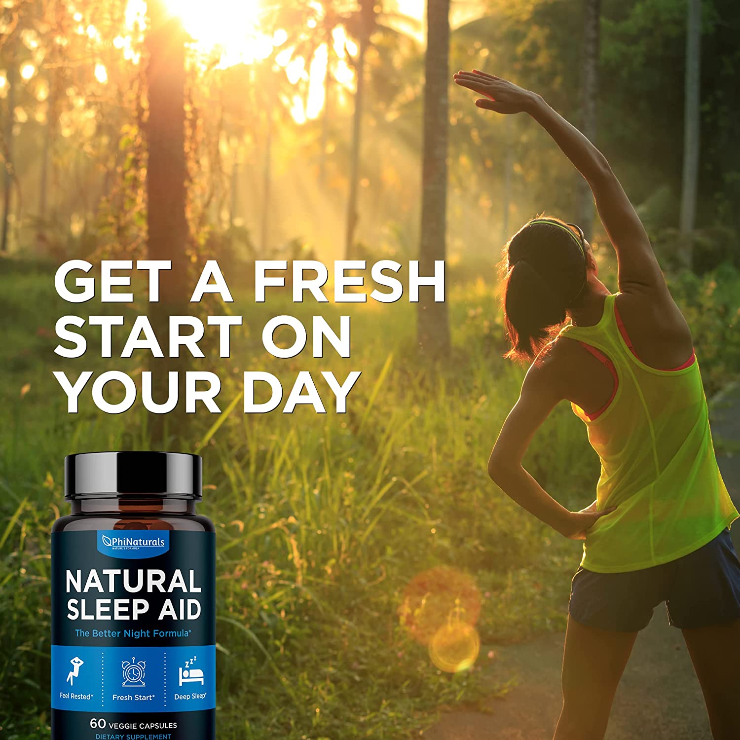 PhiNaturals Natural Sleep Aid - 60 ct