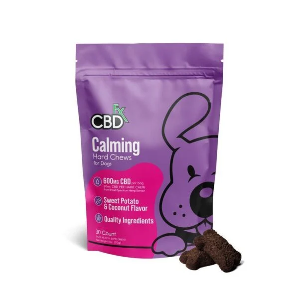 CBD FX-CALMING HARD CHEWS-600MG CBD