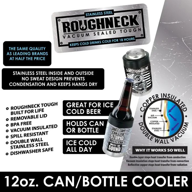 Roughneck 12 oz Insulated Steel Cooler