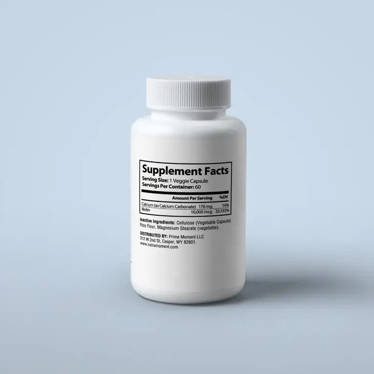 Nutra Moment Biotin Pure - 60 ct