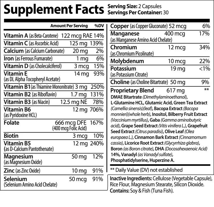 Nutra Moment Bright Moment - 60 ct
