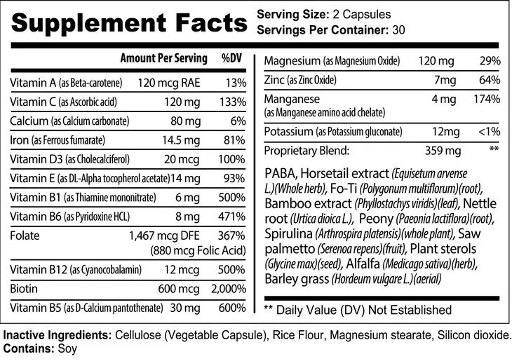 Nutra Moment Hair, Skin, & Nail - 60 ct