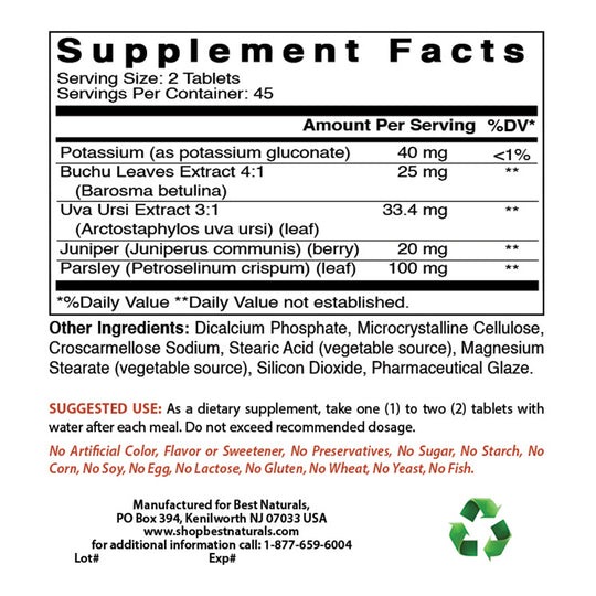 Best Naturals Water Pill 90 ct