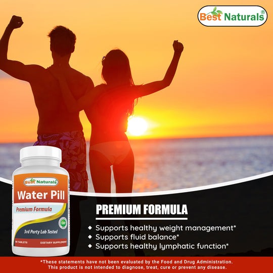 Best Naturals Water Pill 90 ct