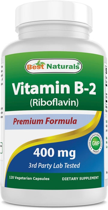 Best Naturals Vitamin B-2 120 ct