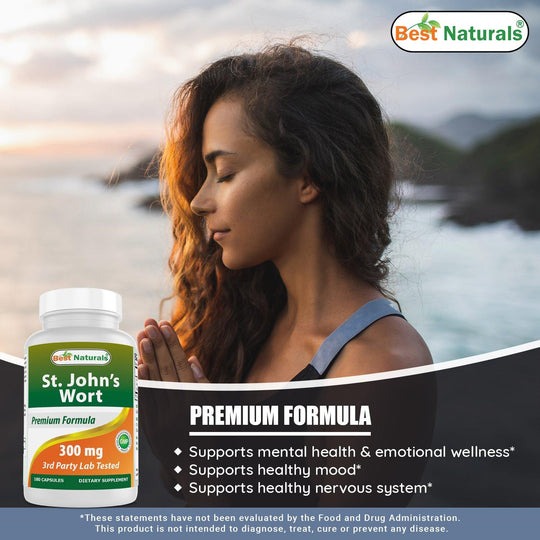 Best Naturals St. Johns Wort 180 ct