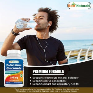 Best Naturals Potassium Gluconate 250 ct