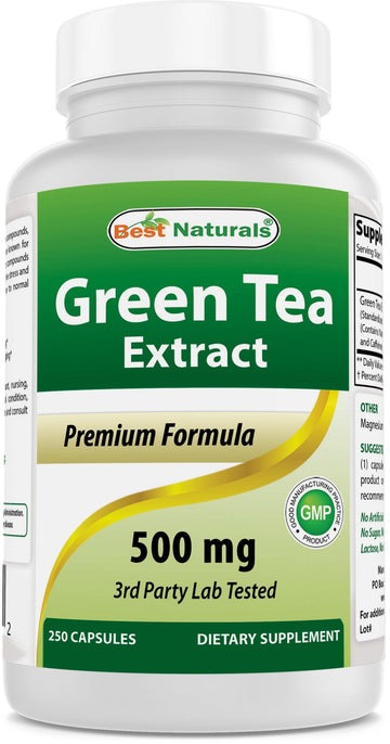 Best Naturals Green Tea 250 ct