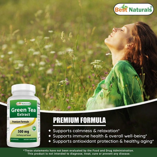 Best Naturals Green Tea 250 ct