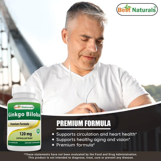Best Naturals Ginkgo 120 ct