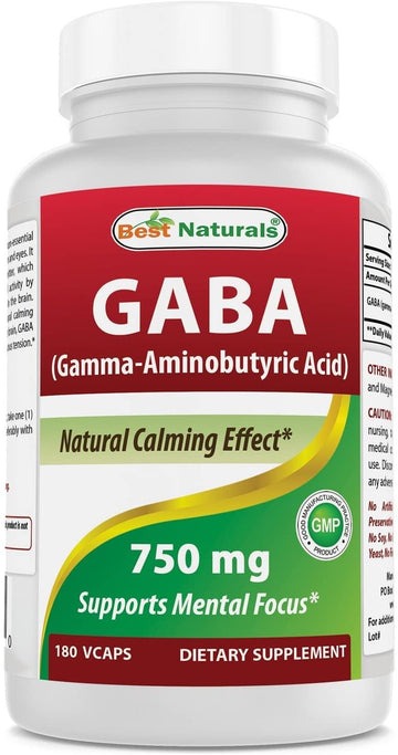 Best Naturals GABA 180 ct