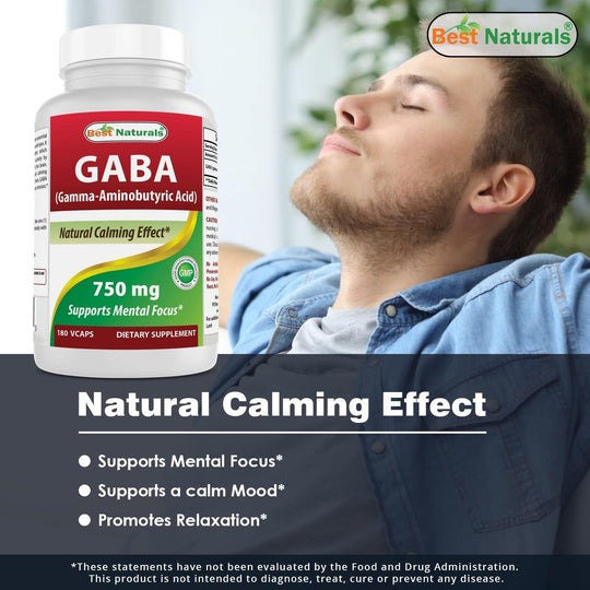 Best Naturals GABA 180 ct