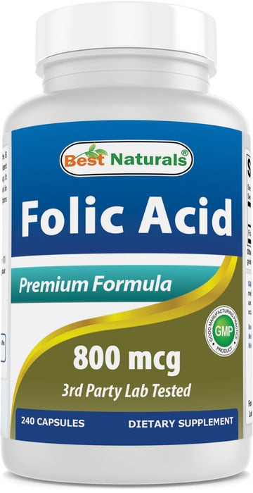 Best Naturals Folic Acid 240 ct