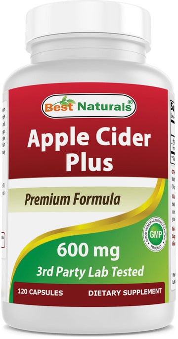 Best Naturals Apple Cider 120 ct