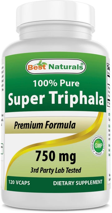 Best Naturals Super Triphala 120 ct