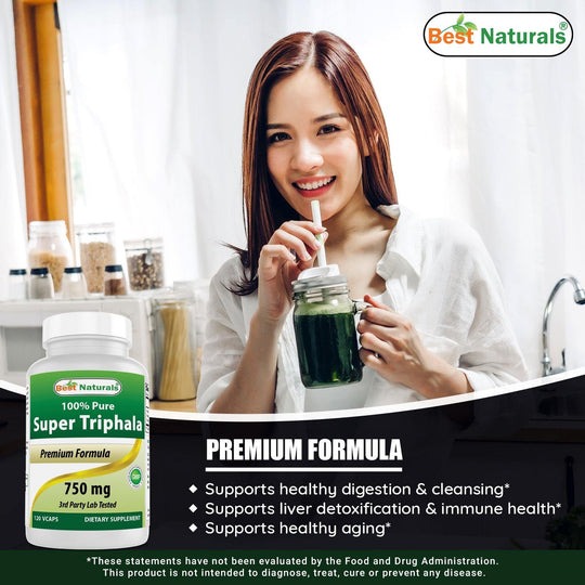Best Naturals Super Triphala 120 ct