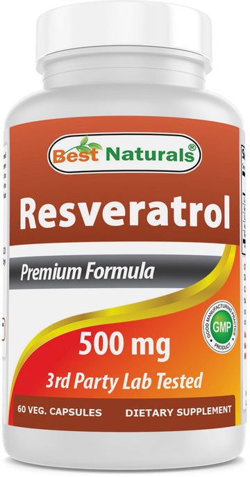 Best Naturals Resveratrol 60 ct