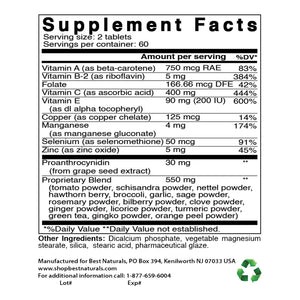 Best Naturals Super Antioxidant 120 ct