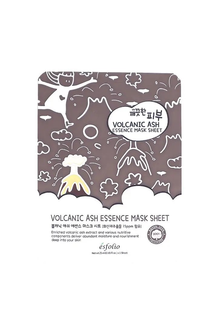 Volcanic Ash Face Mask