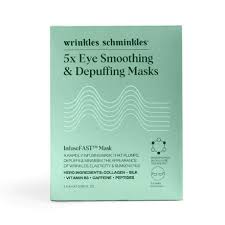 WRINKLE SCHMINKLES - INFUSEFAST MASK - EYE SMOOTHING/DEPUFFING - 5 PACK