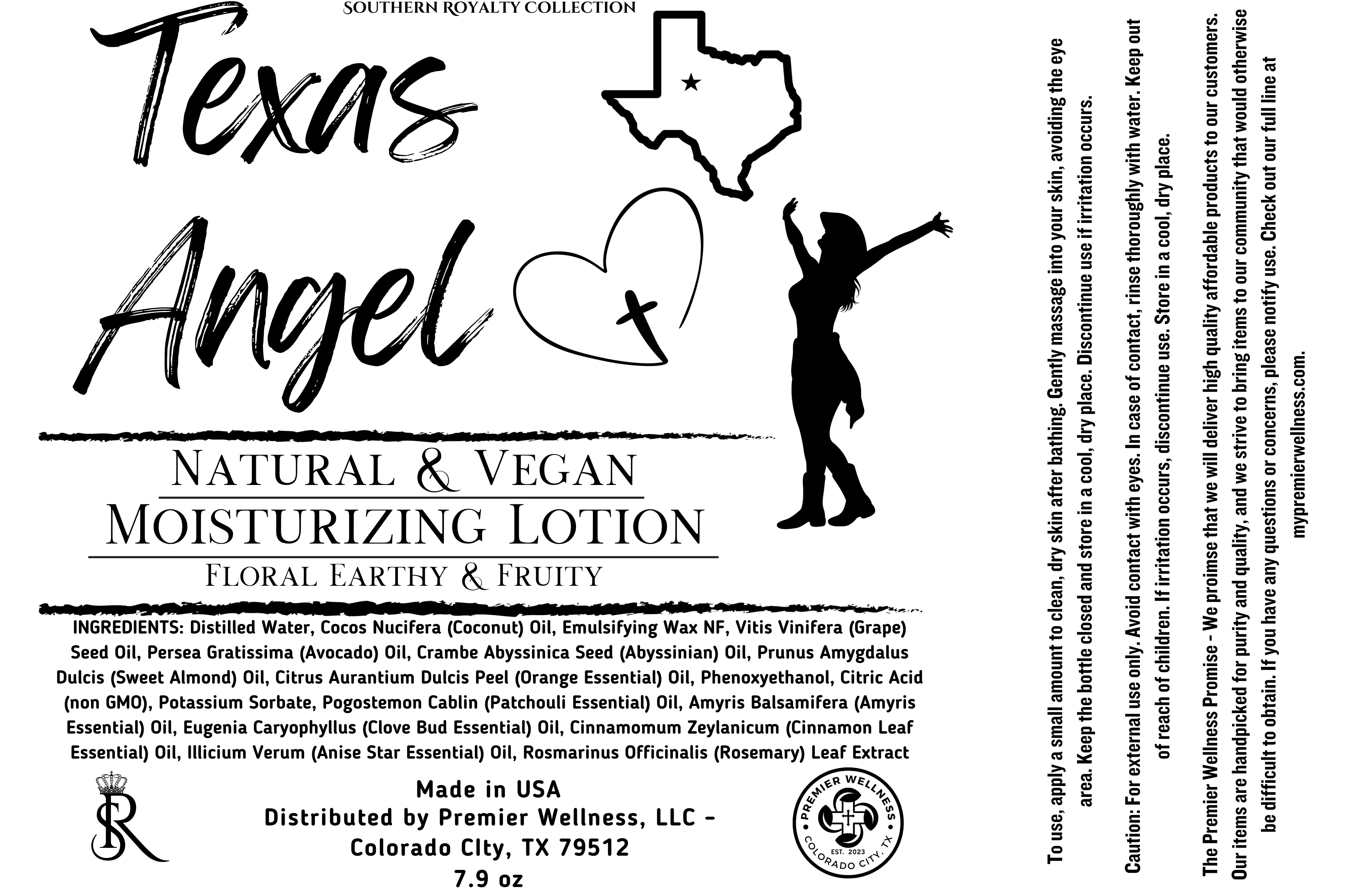 BODY LOTIION TEXAS ANGEL 7.9OZ