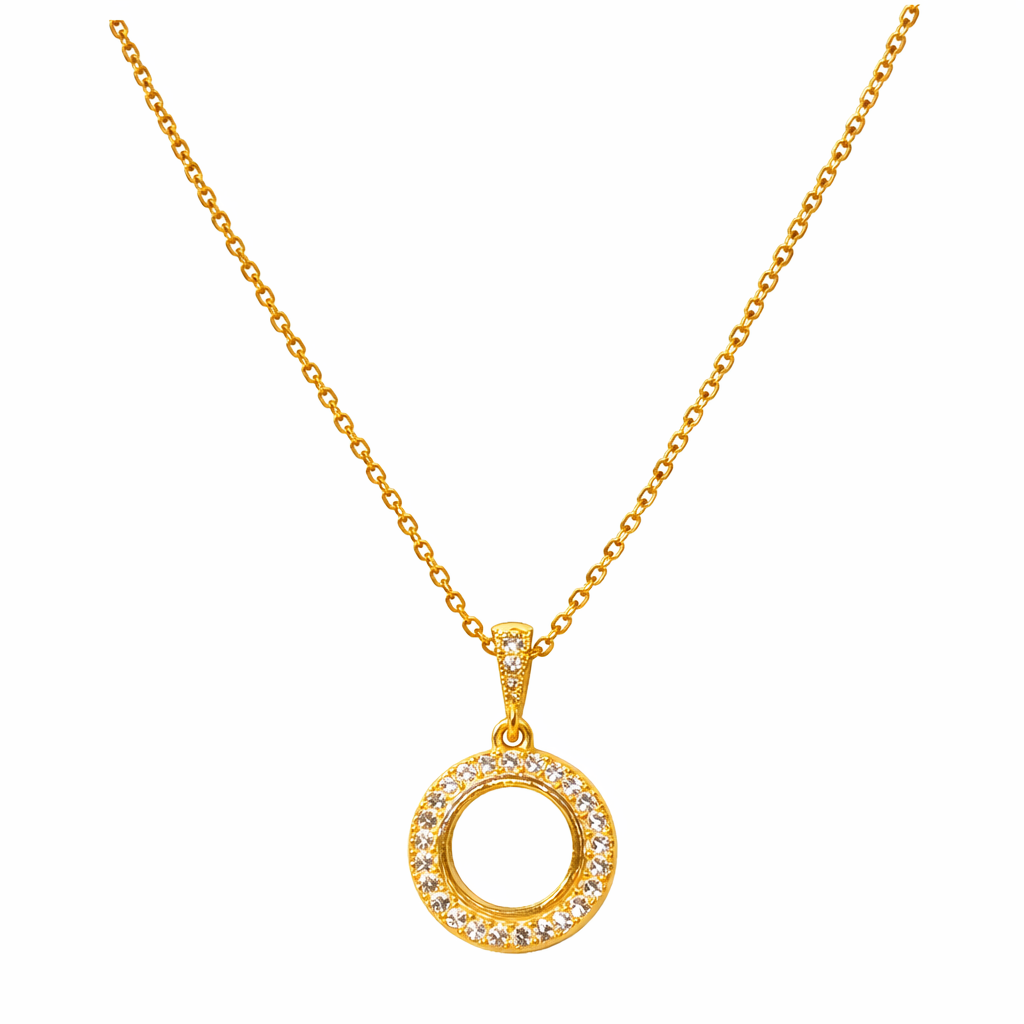 Gilded Halo Statement Necklace | $19.99