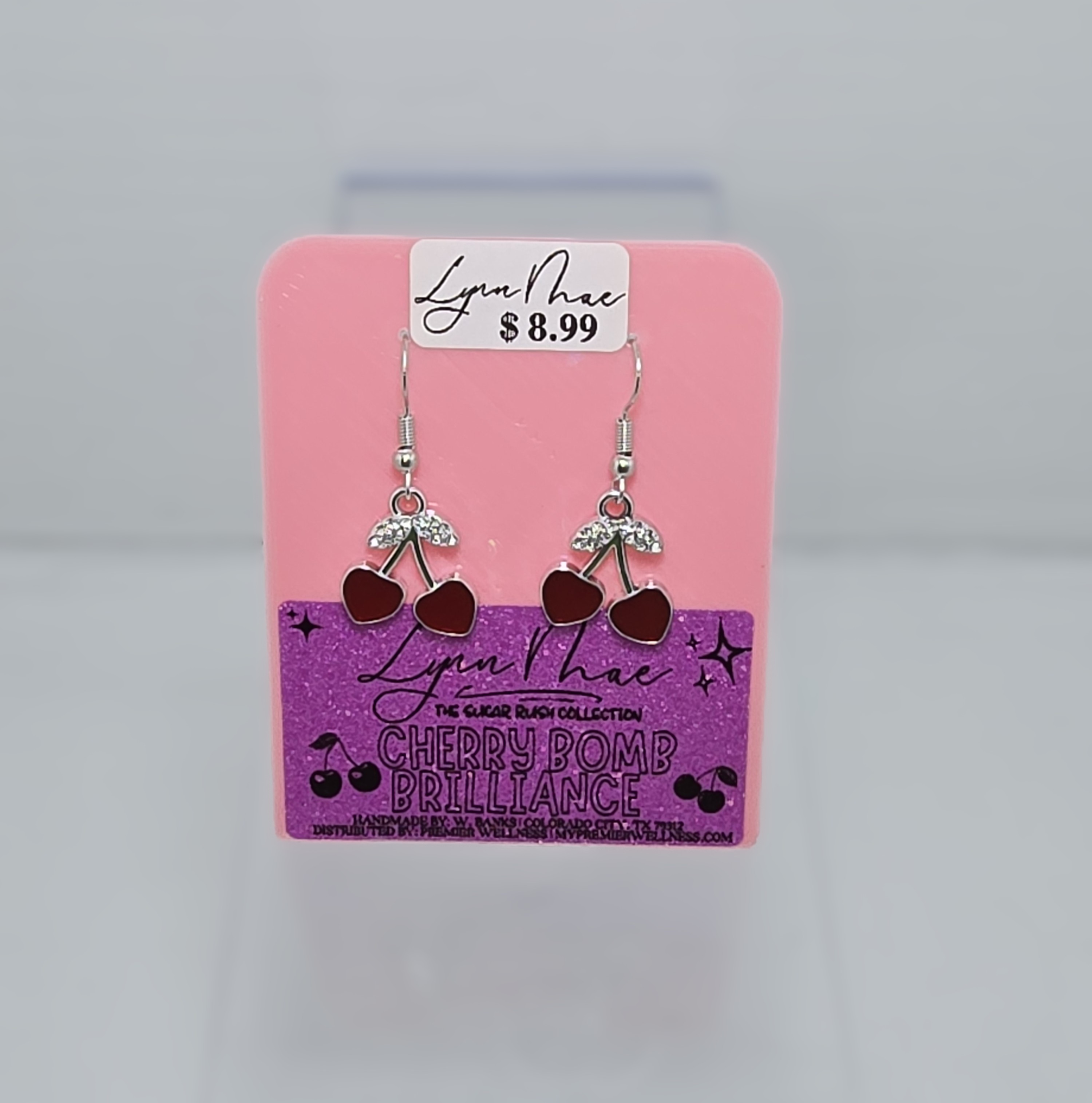 Cherry Bomb Brilliance Earrings | Sugar Rush Collection | $8.99