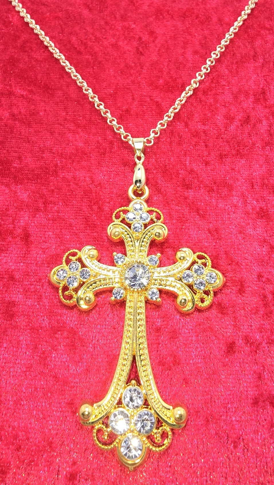 Regal Series Statement Necklace | The Graceful Brilliance Collection by Lynn Mae | $21.99