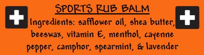 Sports Rub Balm