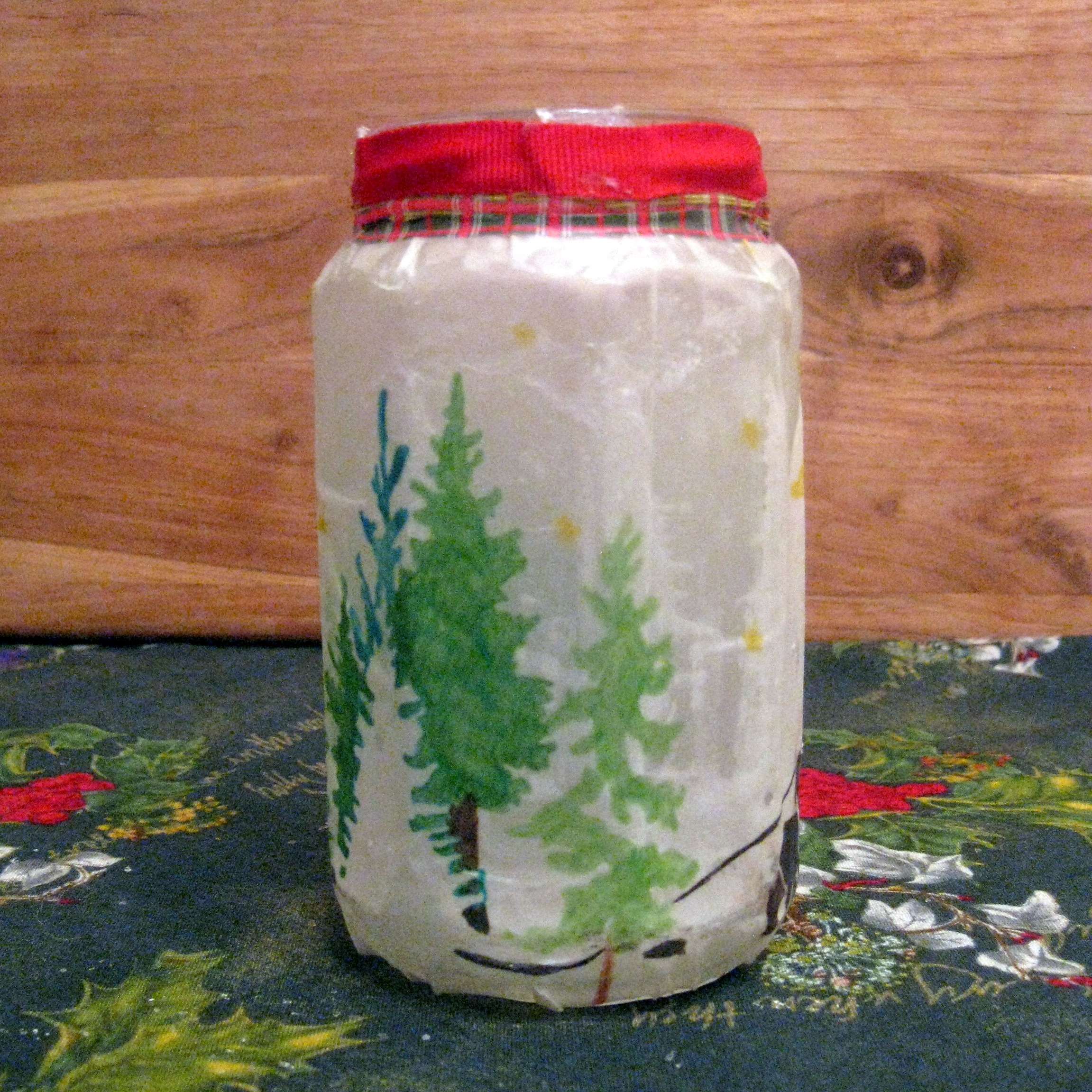 Christmas Candle Jars - medium