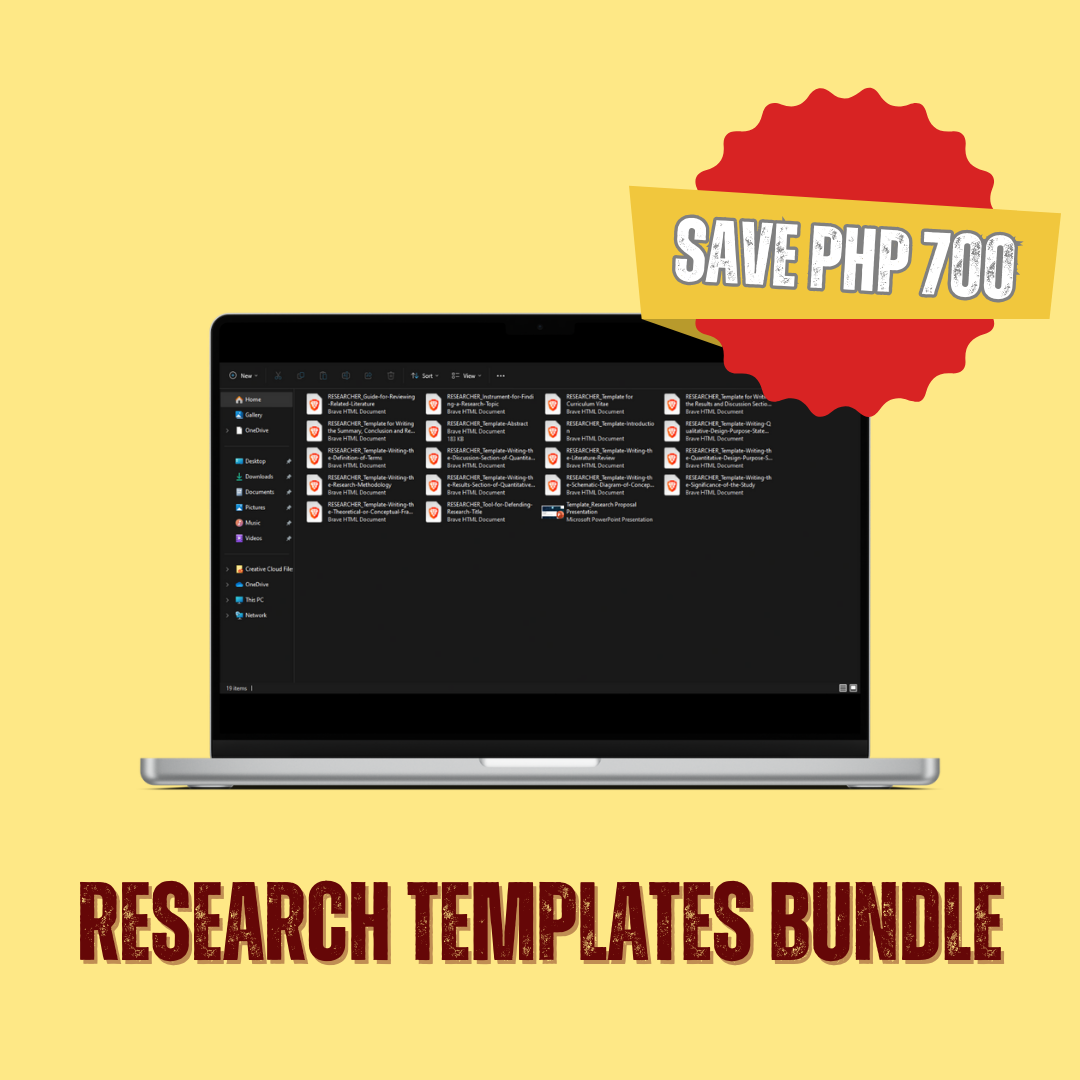 Research Templates Bundle | The Wise Researcher