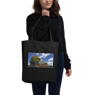 SAUMC Printed Tote Bag Black