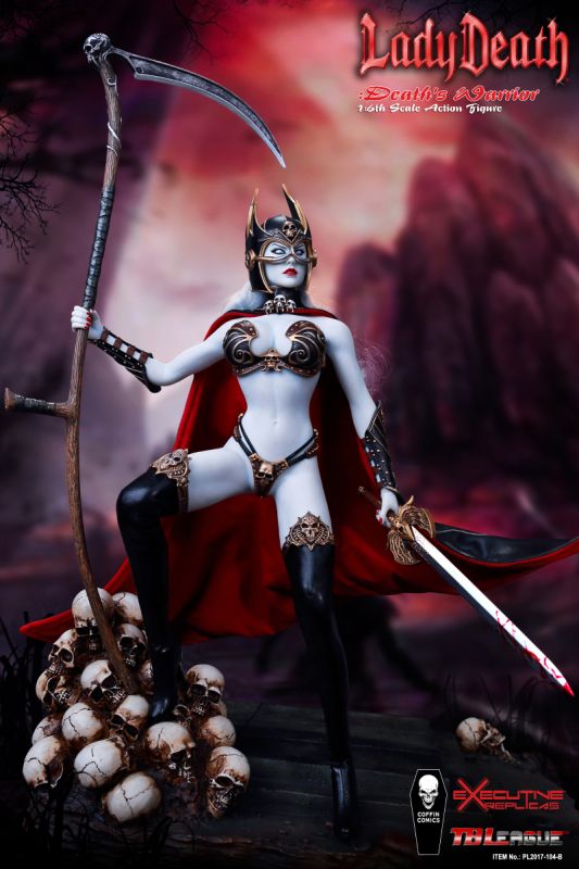 Phicen TBleague Lady Death + Trono