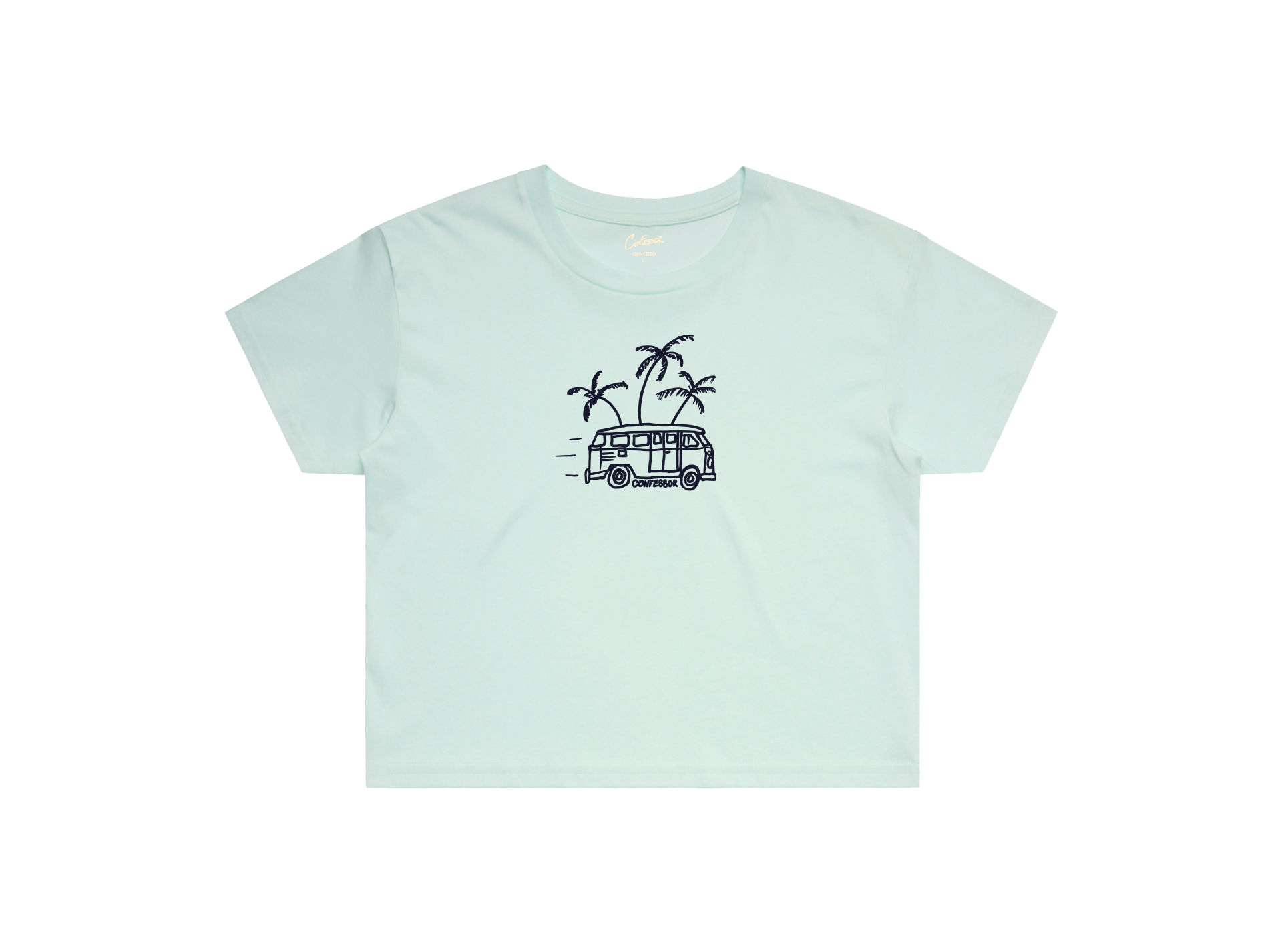 Headin' Somewhere crop tee