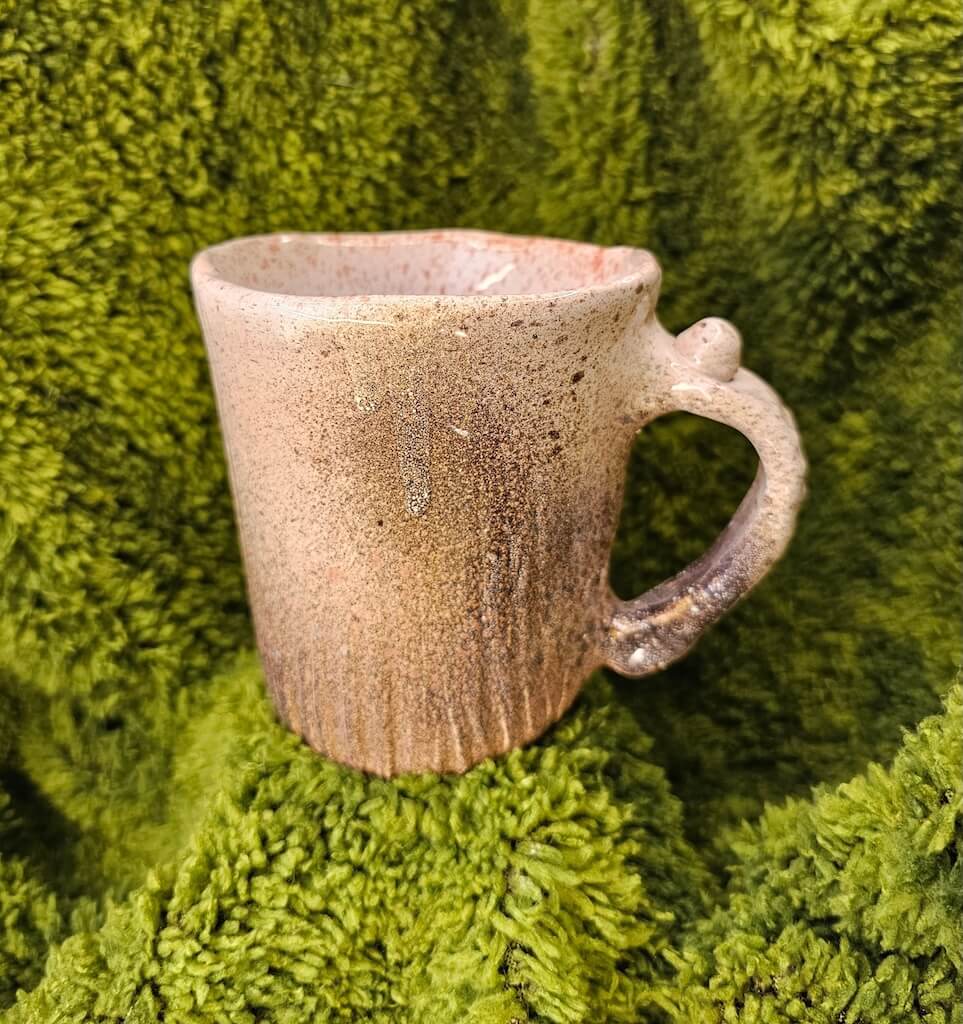 Puodelis "Rausvas Pumpuras"