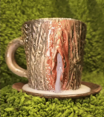 Drėkstantis Puodelis "Felčerė"