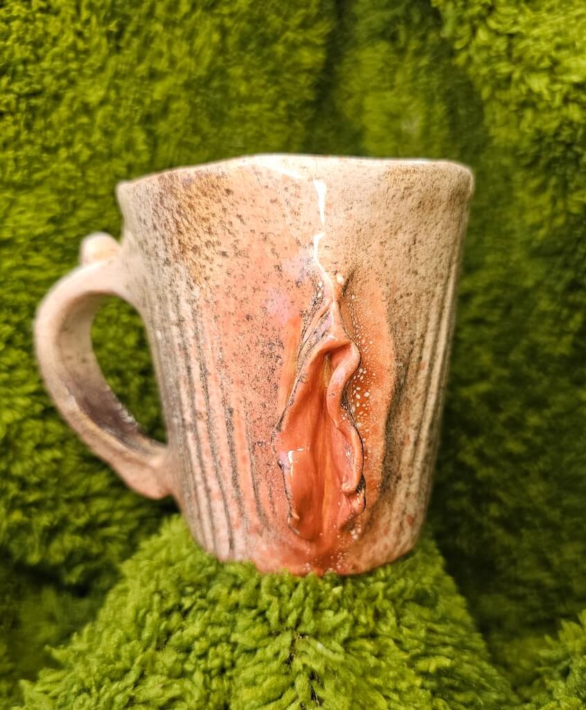 Puodelis "Rausvas Pumpuras"