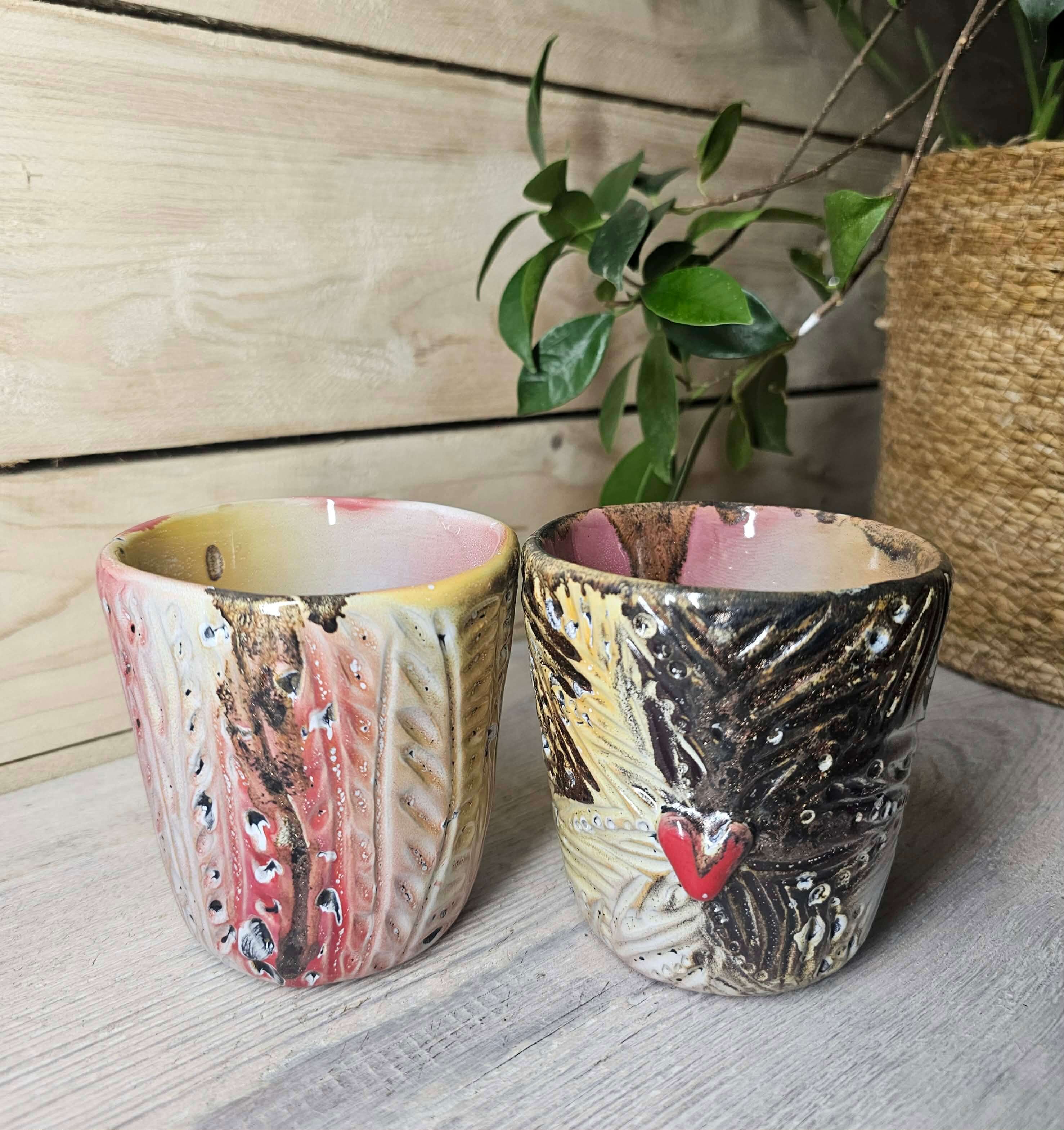 Dviejų Puodelių Rinkinys "Išlaisvėjimo Atspalvis"