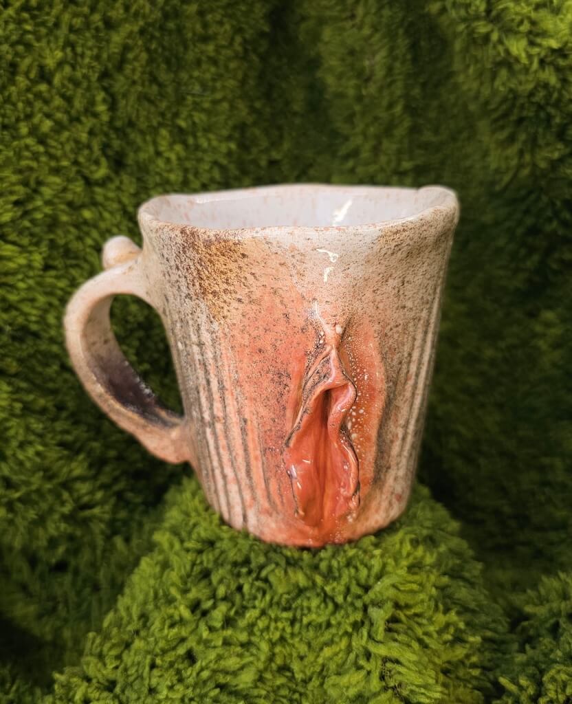 Puodelis "Rausvas Pumpuras"