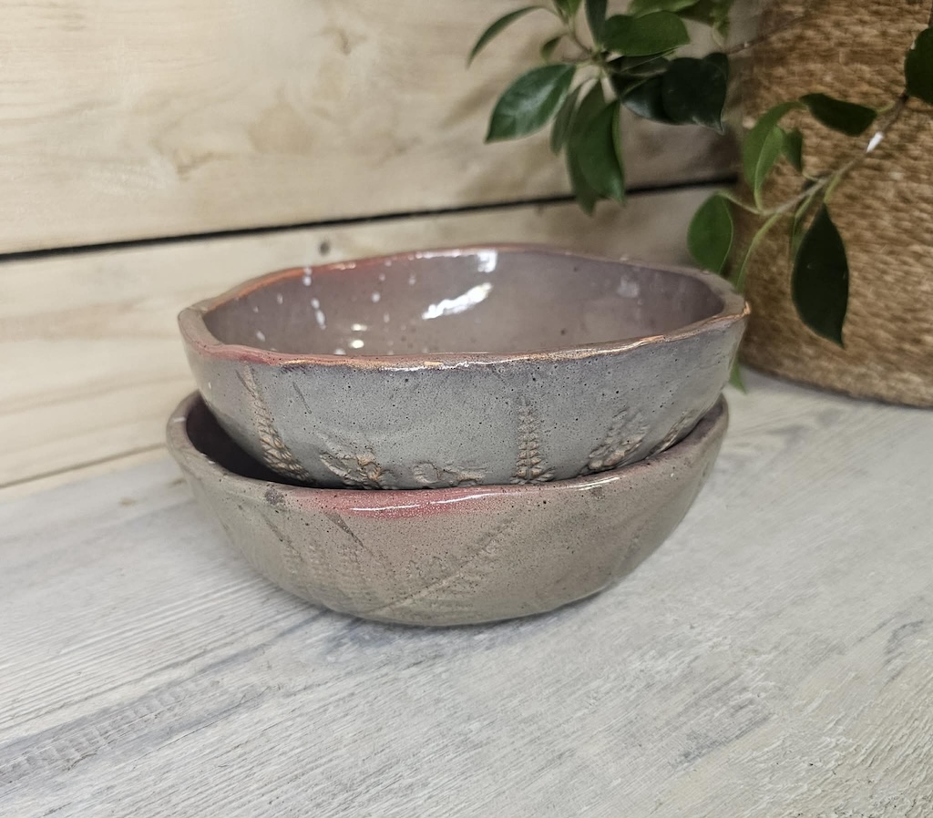 Dviejų dubenėlių rinkinys "Myliu OM"