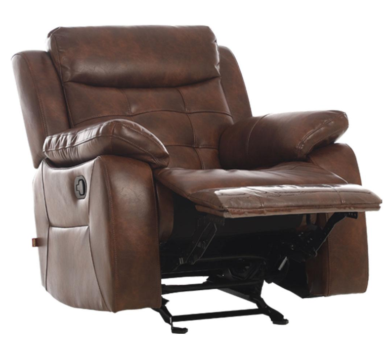 Nappa Aire Manual Recliner, 1 Seater