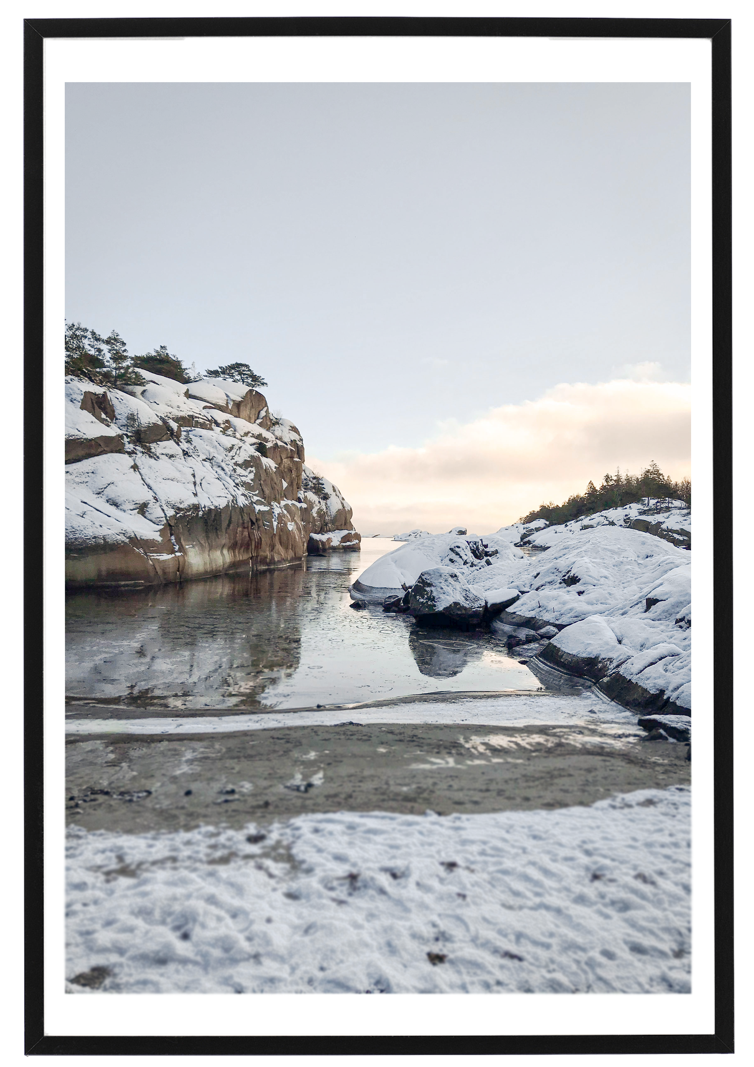 ,,Ramus žiemos vakaras"