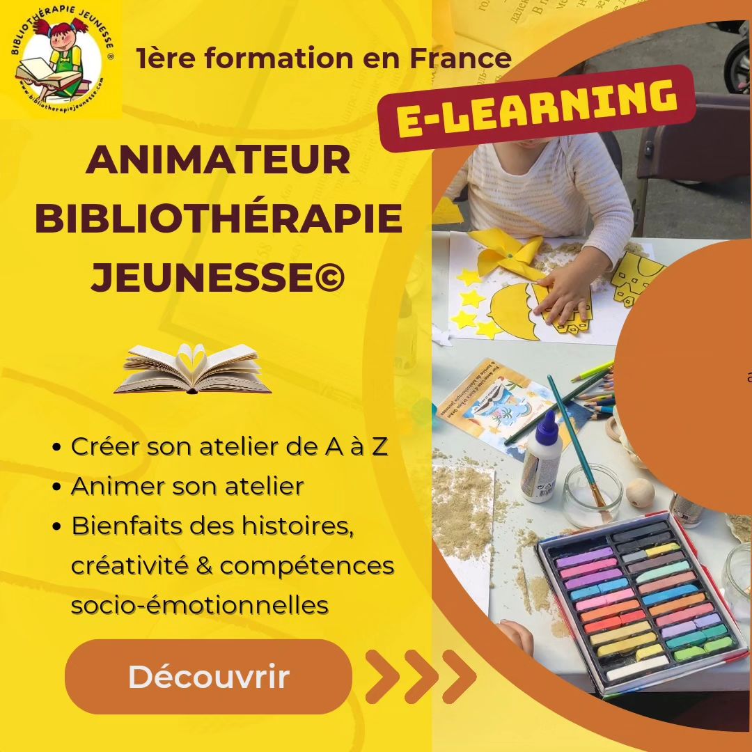 Formation Décembre 2025  Bibliothérapie jeunesse
