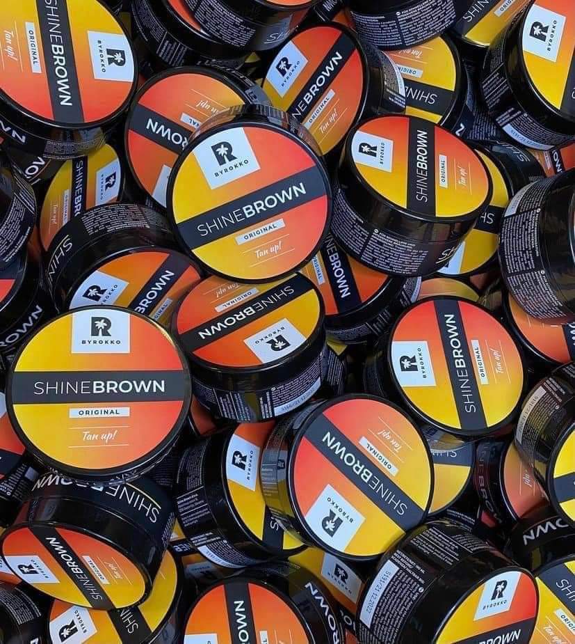SHINE BROWN Premium tan-boosting cream (190 ml)